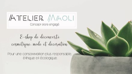 Atelier Maoli - eshop responsable et éthique