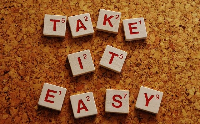 take it easy motivation blog