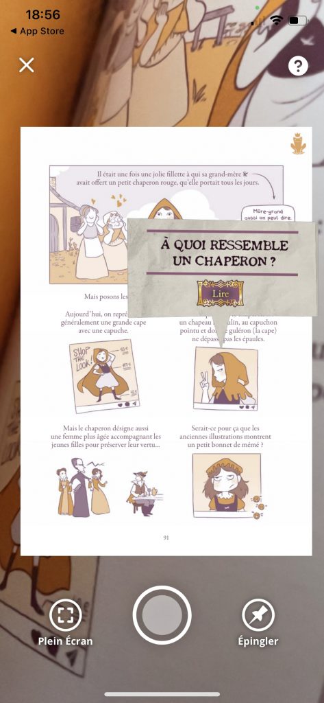 informations supplémentaires sur le conte du petit chaperon rouge par Lou Lubie