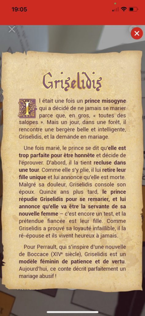 résumé du conte intitulé Griselidis