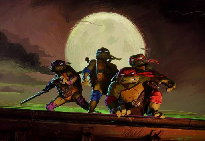 Affiche du film d'animation Ninja Turtles Teenage Years